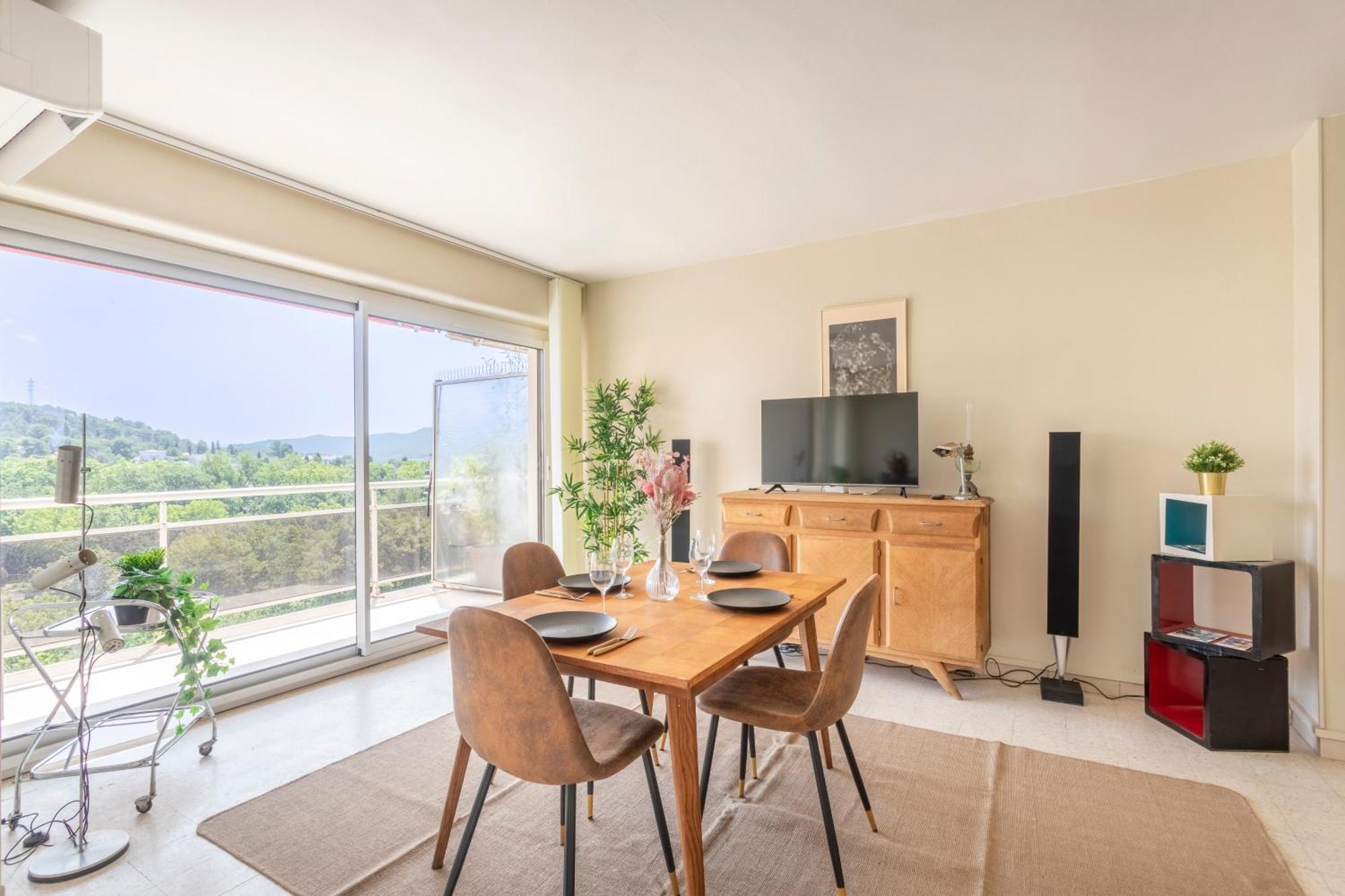 普罗旺斯地区艾克斯Grand T2 Lumineux Et Climatise Avec Balcon公寓 外观 照片