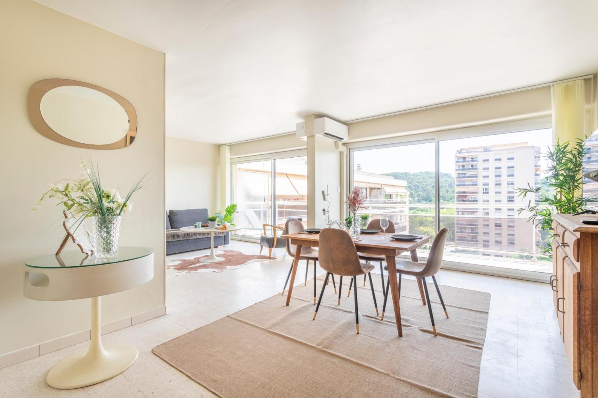 普罗旺斯地区艾克斯Grand T2 Lumineux Et Climatise Avec Balcon公寓 外观 照片