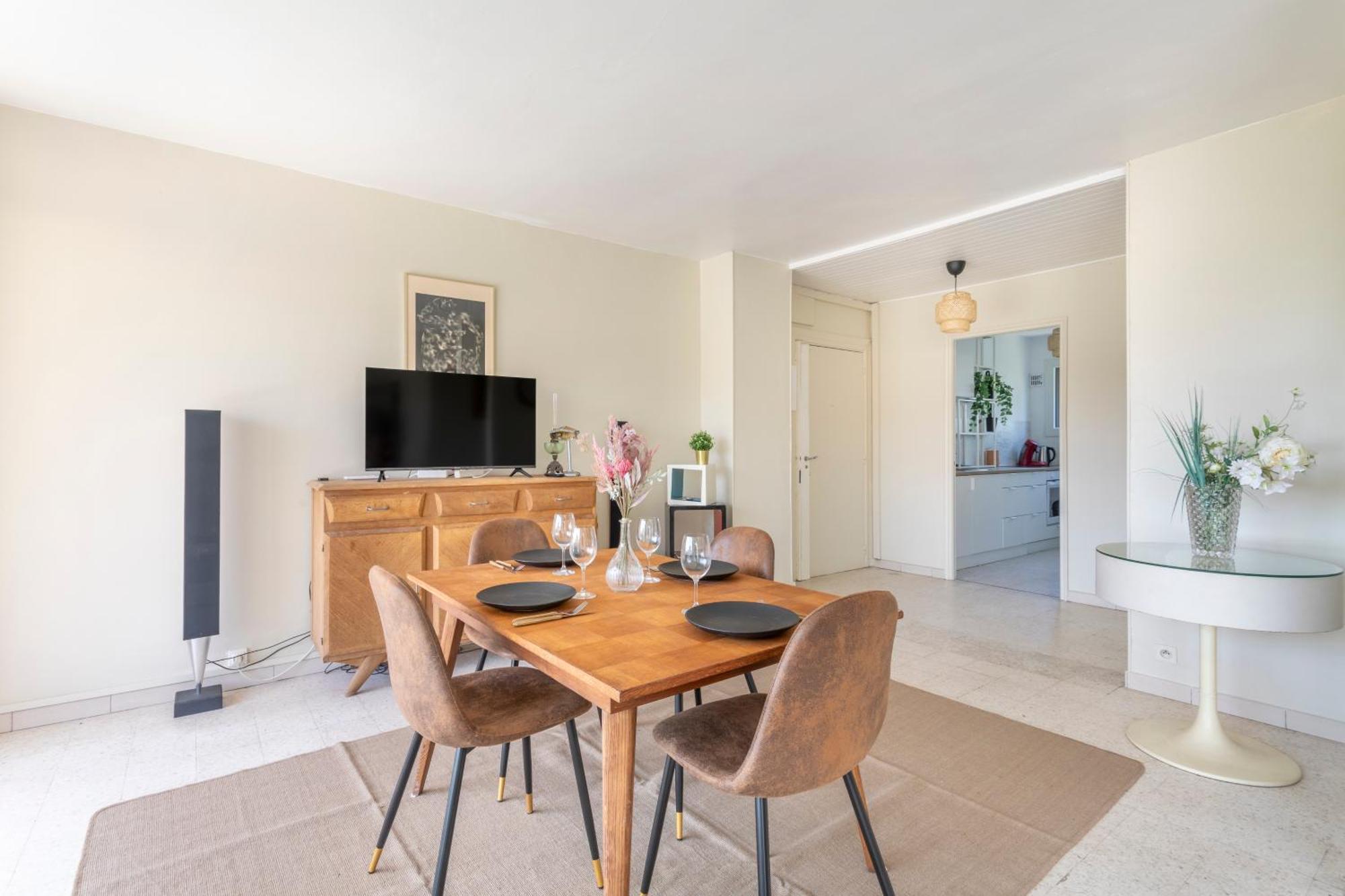 普罗旺斯地区艾克斯Grand T2 Lumineux Et Climatise Avec Balcon公寓 外观 照片