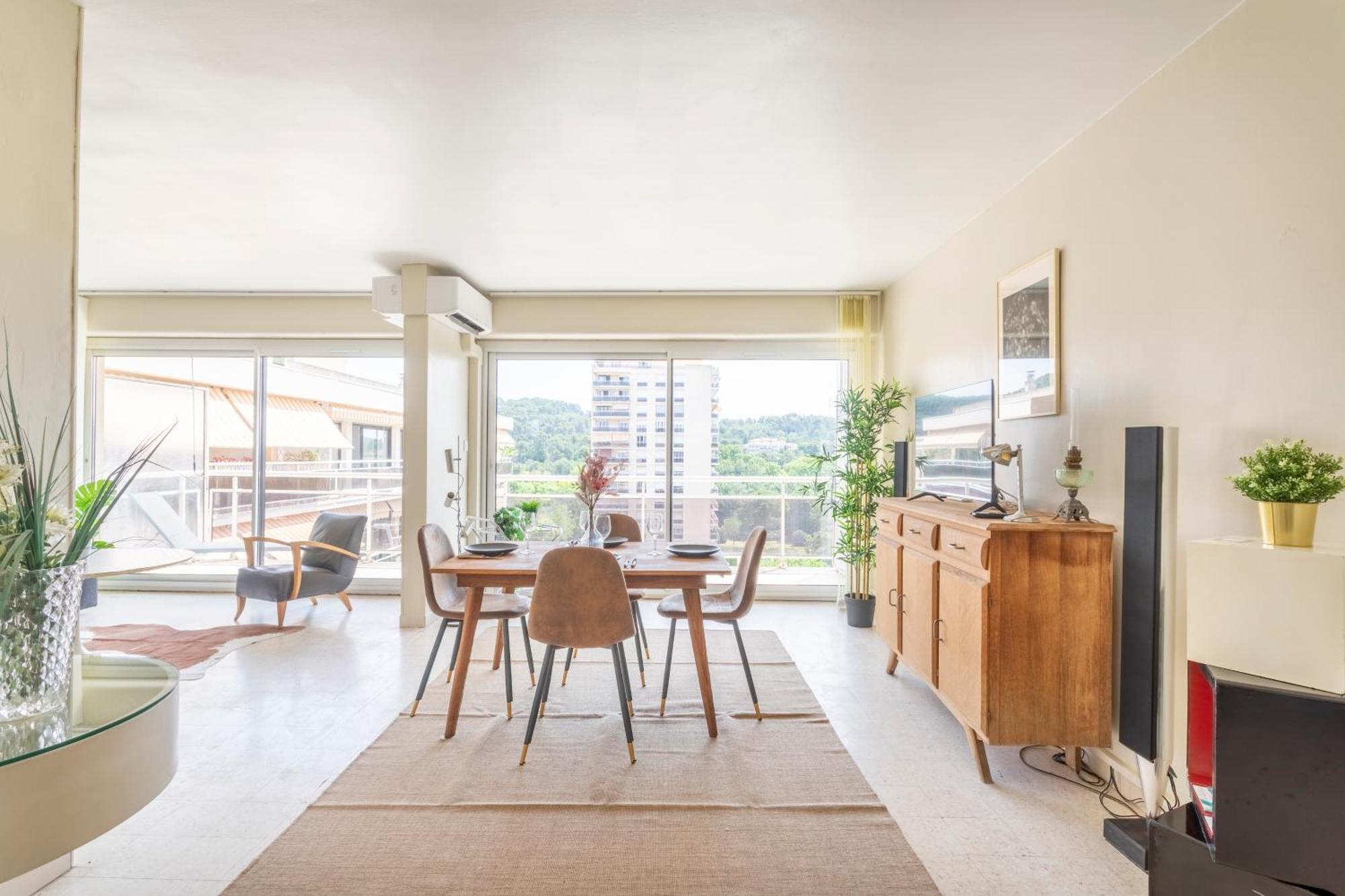 普罗旺斯地区艾克斯Grand T2 Lumineux Et Climatise Avec Balcon公寓 外观 照片