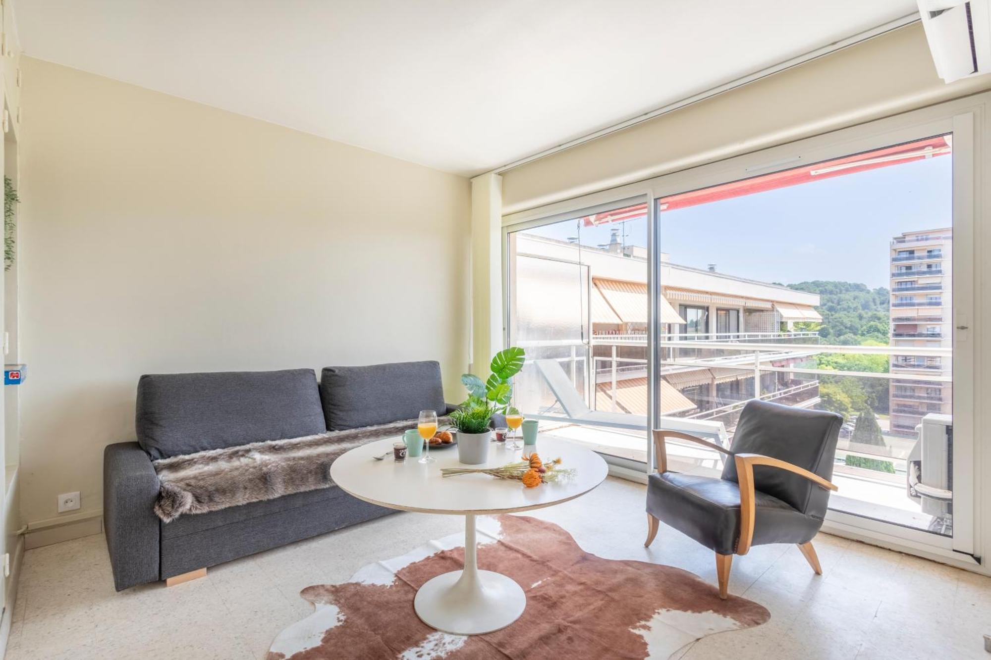 普罗旺斯地区艾克斯Grand T2 Lumineux Et Climatise Avec Balcon公寓 外观 照片